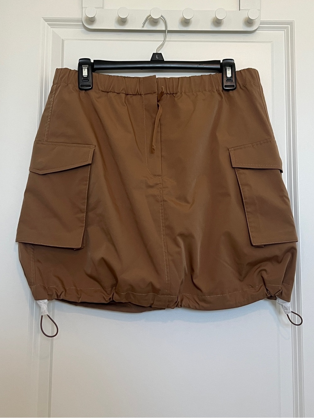 Aritzia Brown Cargo Mini Skirt